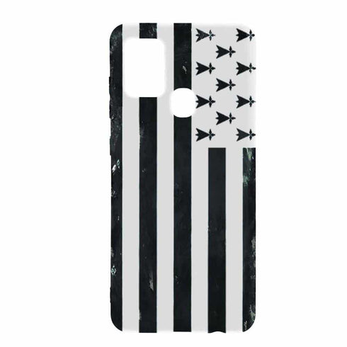 Achat Coque drapeau Bretagne pour Samsung A21S, Motif Breton Grunge