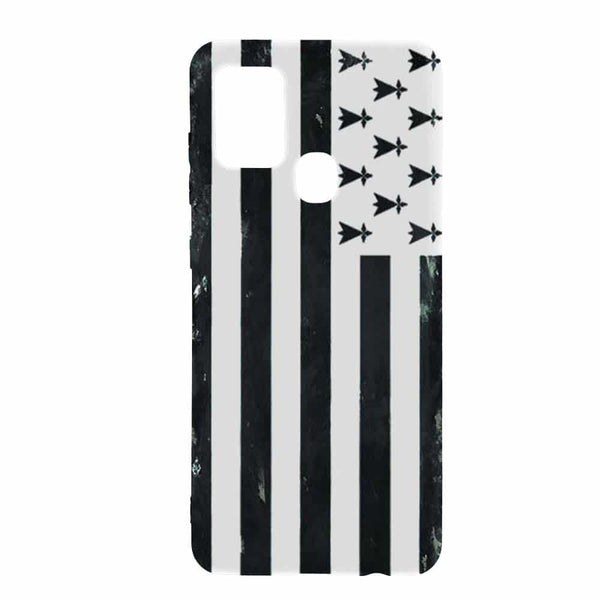 Achat Coque drapeau Bretagne pour Samsung A21S, Motif Breton Grunge
