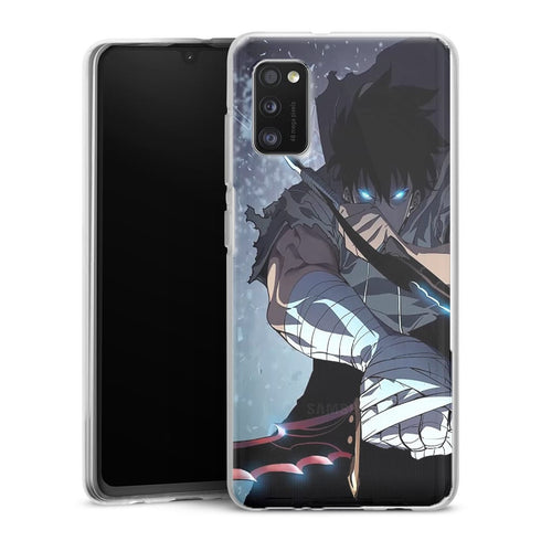 Solo Leveling Jin Woo | Coque Samsung J8 2018 | Tpu Antichocs | Protection Compatible Smartphone Galaxy SM J810 - MaCoquePerso