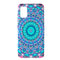 Coque Arabesque pour Samsung A41 Couleur Bleu