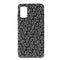 Coque black and white swirls pour Samsung A41