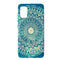 Coque blue organic boho mandala pour Samsung A41