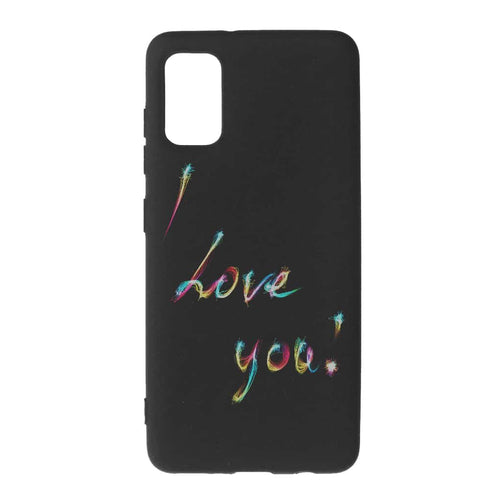 Coque I Love You Arc en Ciel pour Samsung A41