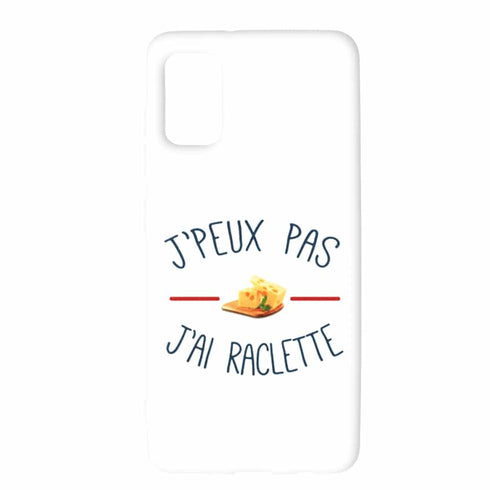 Coque A41 Je peux pas j'ai raclette
