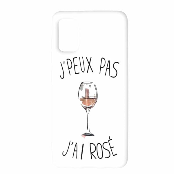 Coque Je peux pas j'ai Rose Vin pour Samsung A41