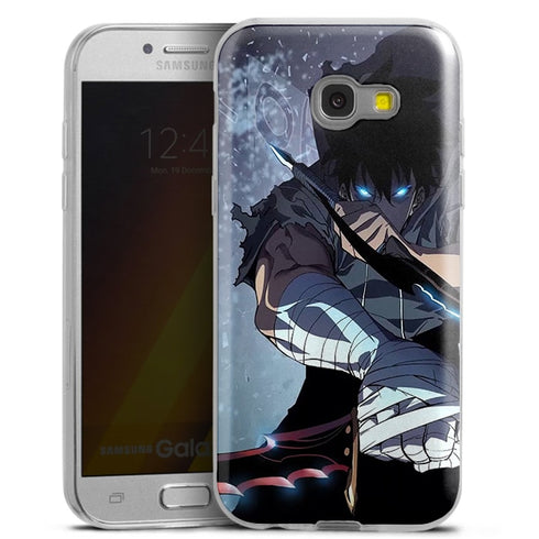 Solo Leveling Jin Woo | Coque Samsung J8 2018 | Tpu Antichocs | Protection Compatible Smartphone Galaxy SM J810 - MaCoquePerso