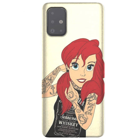 Coque Ariel tattoo Jack Daniels pour Samsung A51