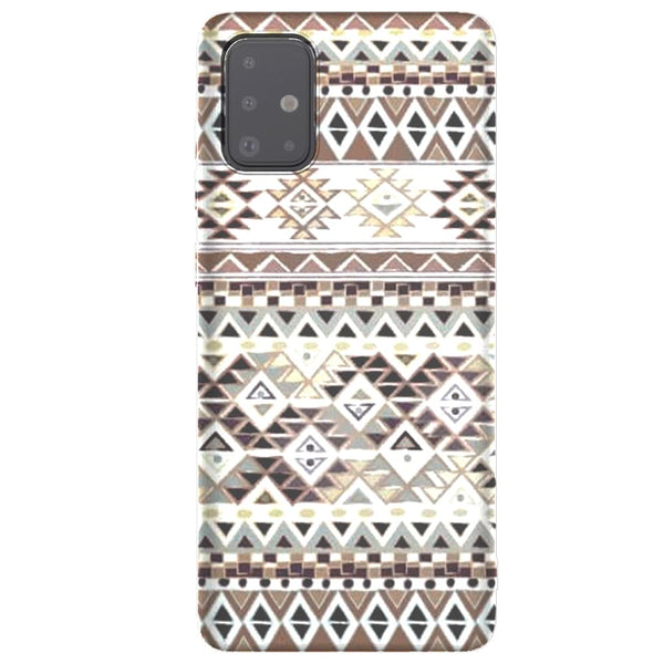 Brown Tribal Native, Coque Samsung A51 oroginale