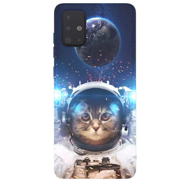 Chat Cosmonaute, Coque pour téléphone samsung a51