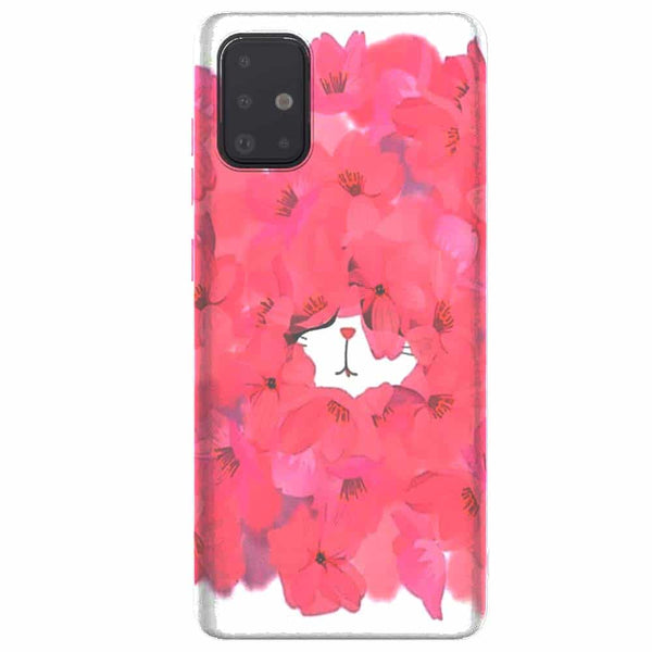 Chaton Girly, Coque bumper samsung a51 Animaux