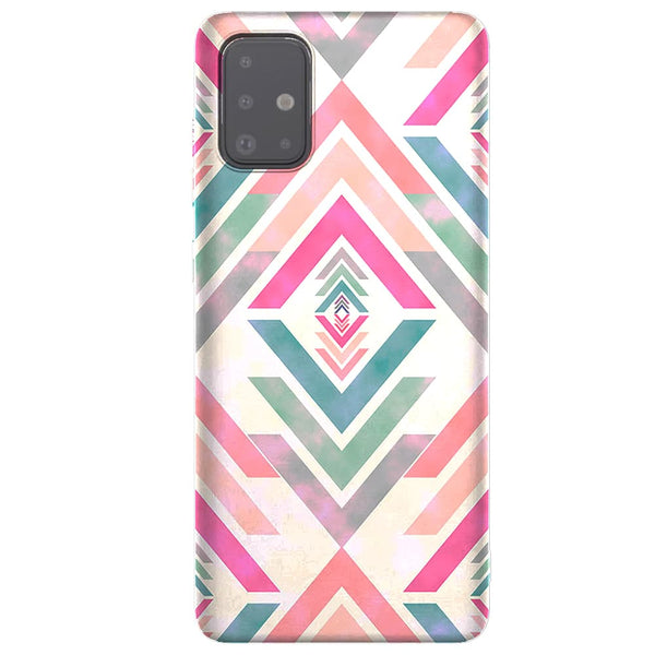 Coque Diamants Aztec Samsung A51, Design Tribalisme
