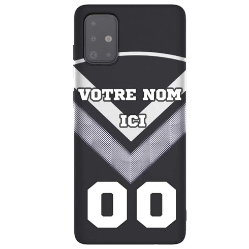Coque Foot Girondins de Bordeaux Samsung A51 Personnalisable