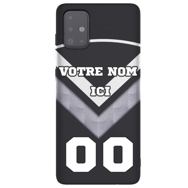 Coque Foot Girondins de Bordeaux Samsung A51 Personnalisable