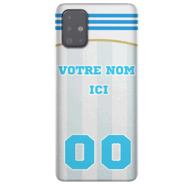 Personnalise ta Coque Foot Olympique de Marseille OM pour Samsung A51