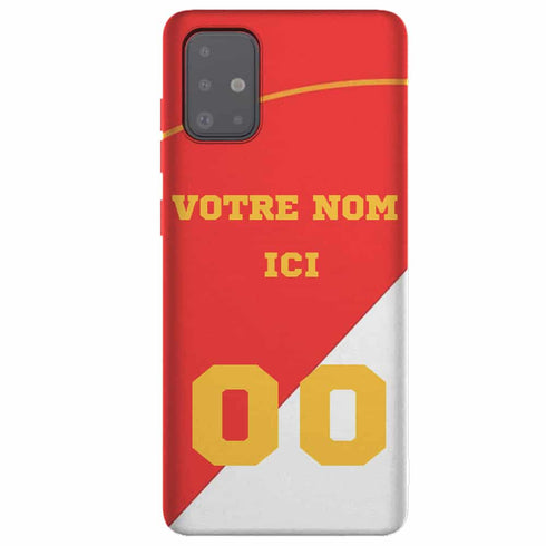 Personnalise ta Coque AS Monaco Foot Samsung A51