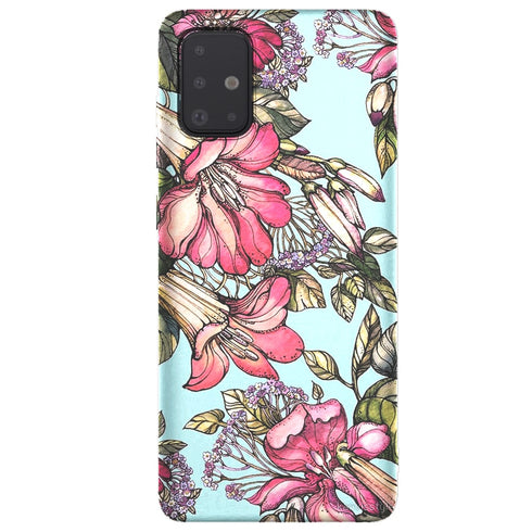 Coque Fleurs de Trompette Samsung A51