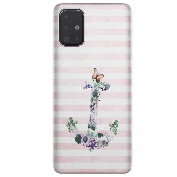 Coque Floral Anchor in Pink pour les Filles Samsung A51