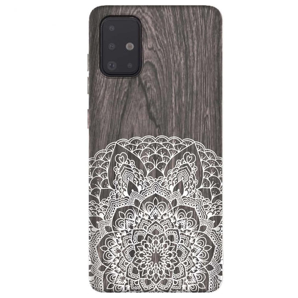 Coque Floral Lacet Bois Samsung A51