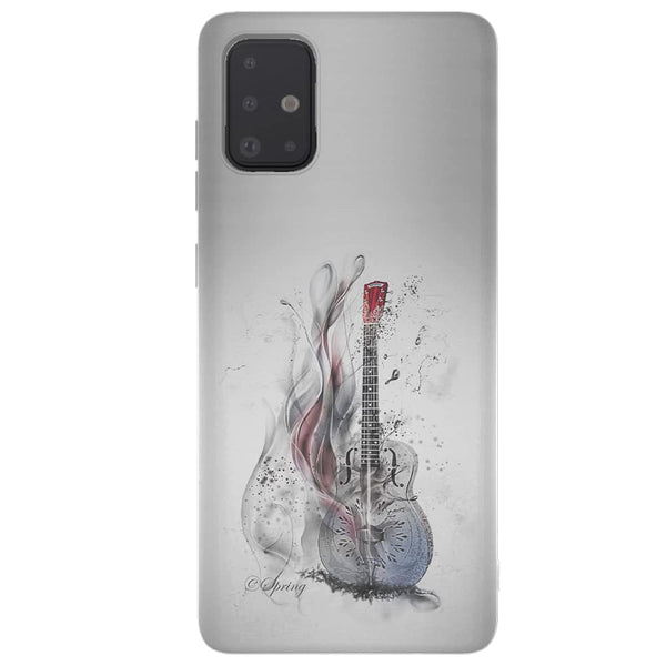 Guitare Folk, Coque anti choc samsung a51