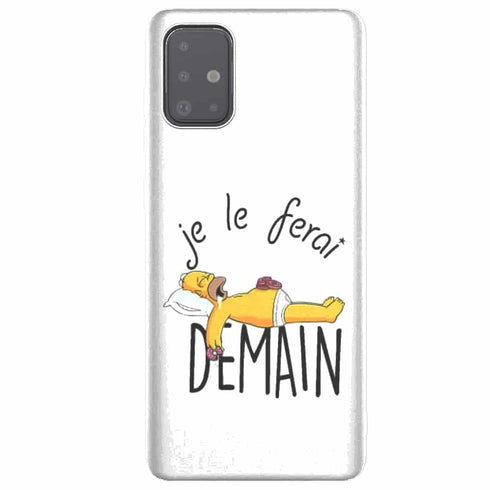 Coque Je le Ferai demain Samsung A51