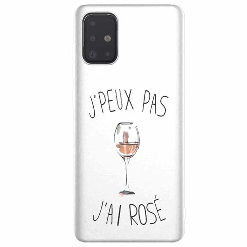 Coque Je Peux pas j'ai Rosé Samsung A51