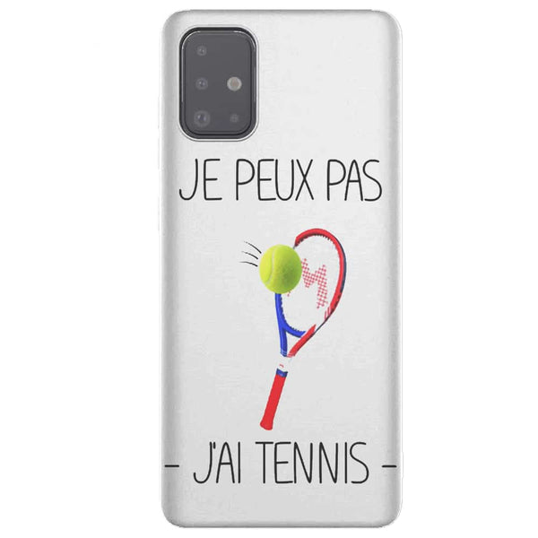 Coque Je peux pas j'ai Tennis Samsung A51