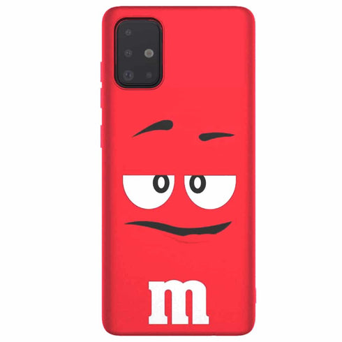Coque M&M's Rouge Samsung A51