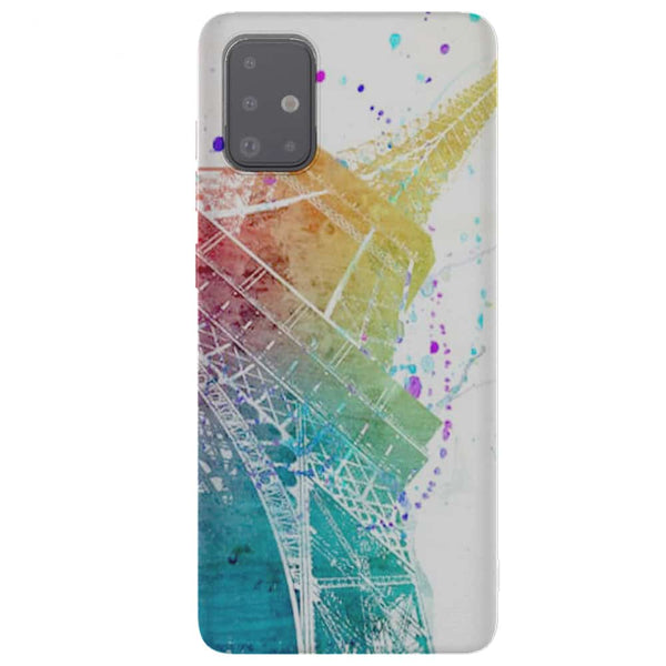 Paris Je T'aime, Coque Smartphone Samsung A51 en Silicone