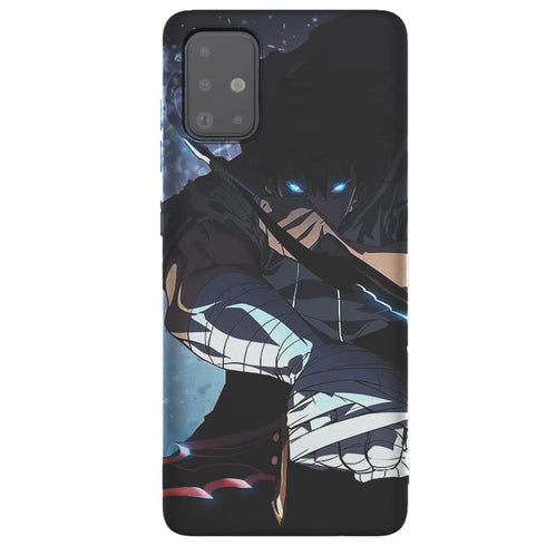 Solo Leveling Jin Woo | Coque Samsung A71 | Tpu Antichocs | Protection Compatible Smartphone Galaxy SM A715 - MaCoquePerso