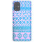 Coque Tribal Aquamarine Rose Bleu Samsung A51 originale