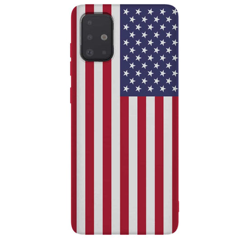 Drapeau Américain, Coque Samsung Galaxy A51 USA