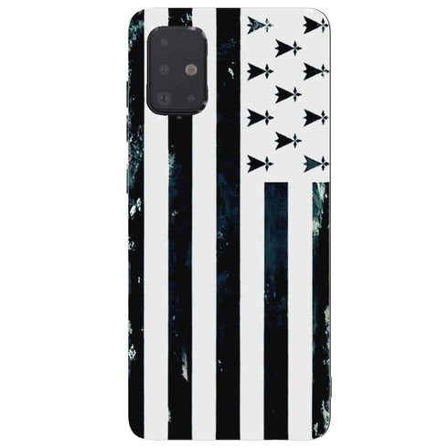 Drapeau Breton, Coque Samsung Galaxy A51 Bretagne