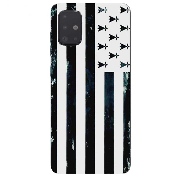 Drapeau Breton, Coque Samsung Galaxy A51 Bretagne
