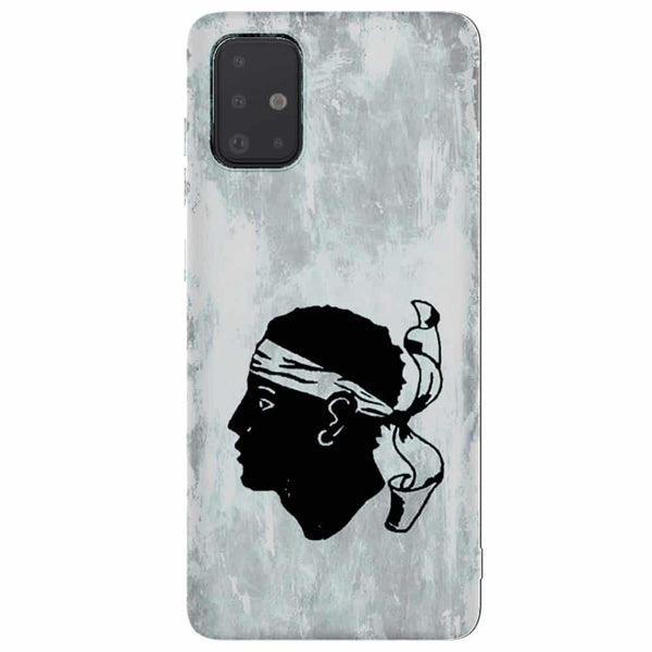 Drapeau Corse Grunge, Coque Samsung Galaxy A51