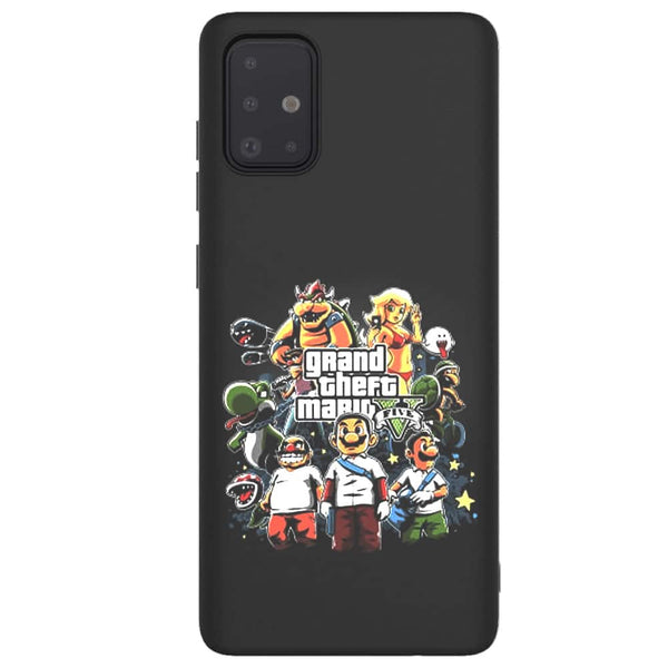 Coque grand theft mario Samsung A51