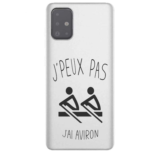Coque je peux pas j'ai aviron Samsung A51
