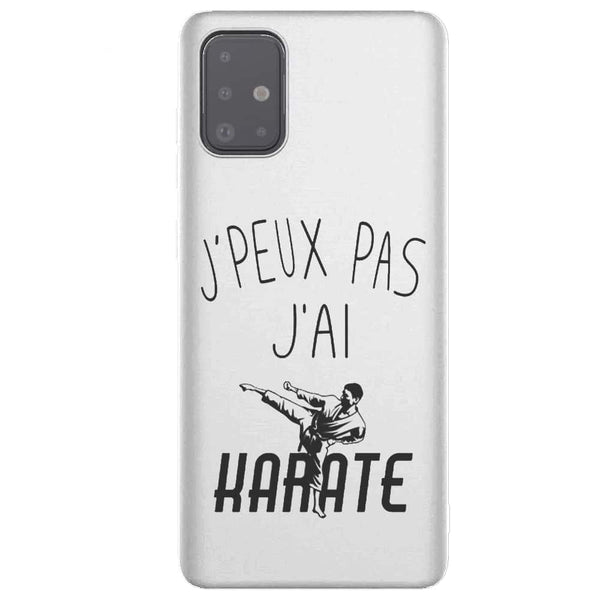 Coque je peux pas j'ai karate Samsung A51
