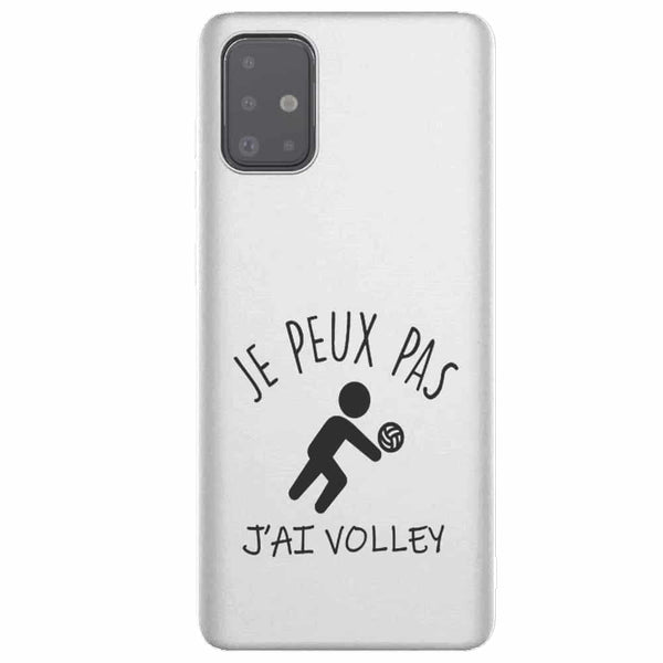 Coque je peux pas j'ai volleyball Samsung A51