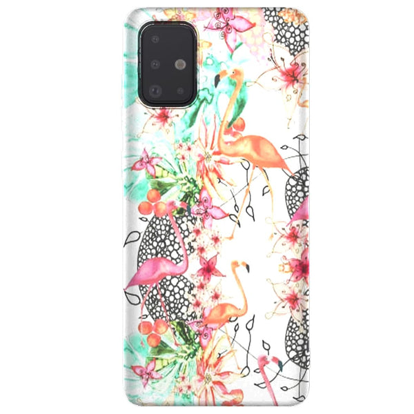 Coque tropical flamingo Samsung A51