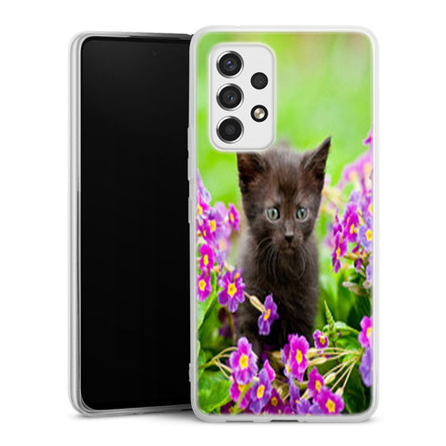 Coque Samsung Galaxy A53 5G Bebe Chaton Mignon