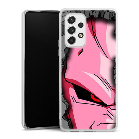 coque samsung A53 5G Buu derriere le mur