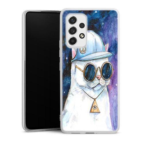 Coque Samsung Galaxy A53 5G Chat Hipster