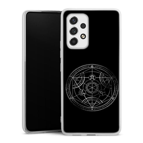 coque samsung A53 5G Cercle de transmutation humaine
