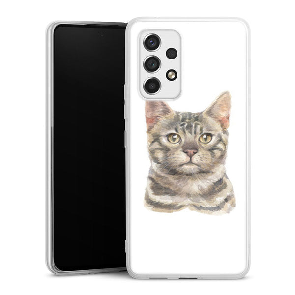 Coque Samsung Galaxy A53 5G Chat du Bengale