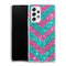 Coque pour Samsung A53 5G Chevrons Strass Violet Rose