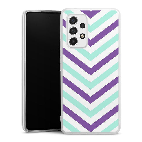 Coque pour Samsung A53 5G Milka Chevrons