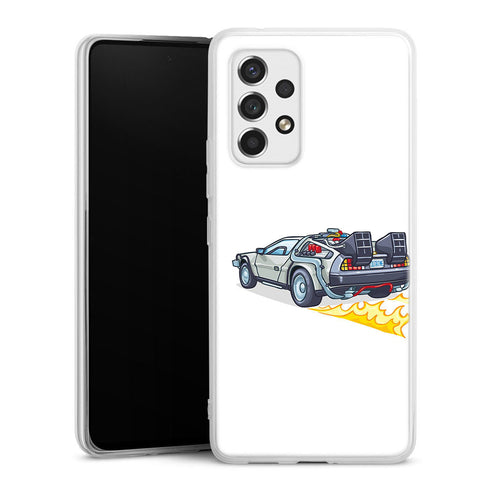 Coque Telephone Samsung Galaxy A53 5G originale Delorean retour vers le futur