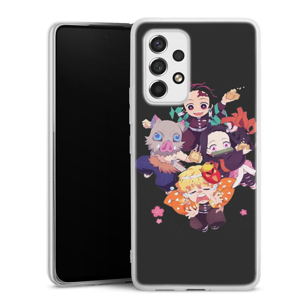 coque samsung a53 5g Demon-Slayer-Chibi