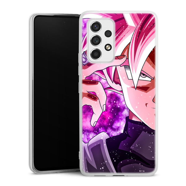 coque samsung A53 5G Dragon Ball Super Black SS Rose