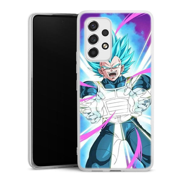 coque samsung A53 5G Dragon Ball Super Vegeta SS God Attack